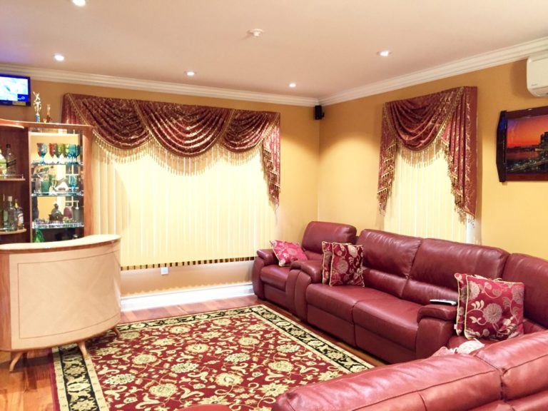 Vertical Wooden Blinds