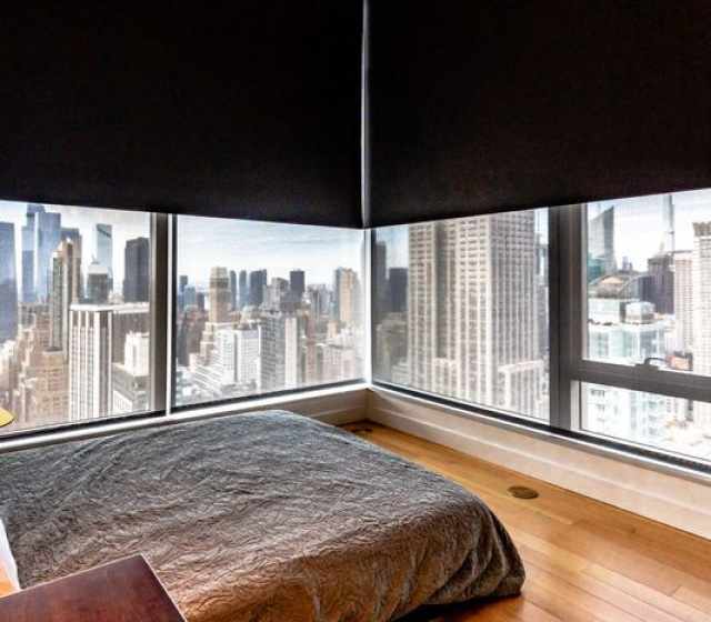 modern blackout roller shades in NYC & Manhattan