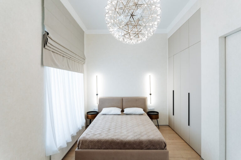 elegant Roman shades in New York