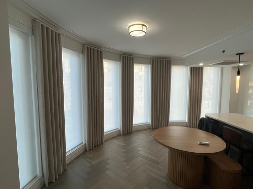 What fabrics are New Yorkers choosing for custom drapes